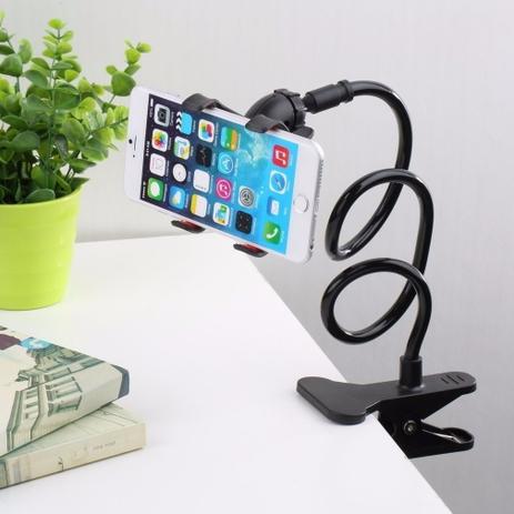 Suporte Para Celular universal Articulado e Flexível Pescoço Ganso haste de Aço - Lelong Menor preço em Suporte Para Celular universal Articulado e Flexível Pescoço Ganso haste de Aço - Lelong