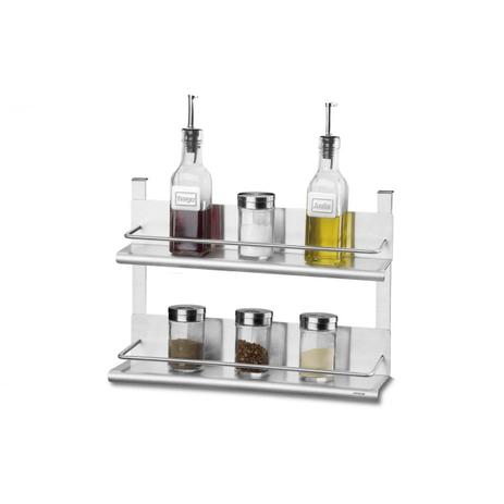 Suporte Para Condimentos Duplo Spazio Brinox Menor preço em Suporte Para Condimentos Duplo Spazio Brinox