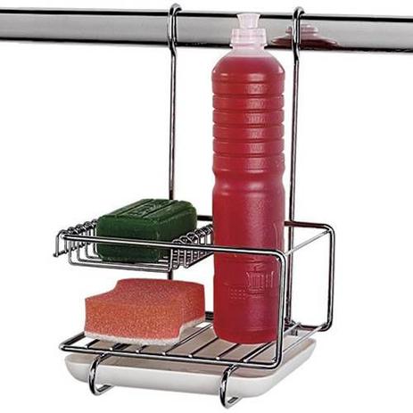 Suporte para Detergente Euro Home Inox Menor preço em Suporte para Detergente Euro Home Inox