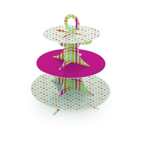 Suporte Para Doces 3A Lisse Decoração Festas - Cromus Menor preço em Suporte Para Doces 3A Lisse Decoração Festas - Cromus