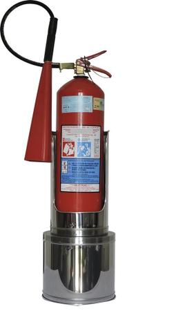 Suporte para extintores de chão tipo Torre capacidade até 6 kg Pó Químico Seco - Fire Menor preço em Suporte para extintores de chão tipo Torre capacidade até 6 kg Pó Químico Seco - Fire