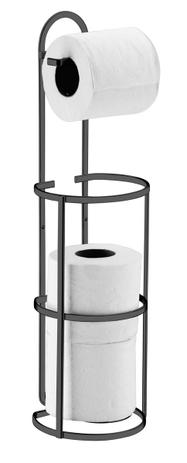 Suporte Para Papel Higênico De Chão/Parede Onix 1609OX Aramados Future Menor preço em Suporte Para Papel Higênico De Chão/Parede Onix 1609OX Aramados Future