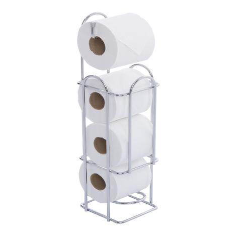 Suporte Para Papel Higiênico MS02 Em Aço Cromado - 185 - Duler Menor preço em Suporte Para Papel Higiênico MS02 Em Aço Cromado - 185 - Duler