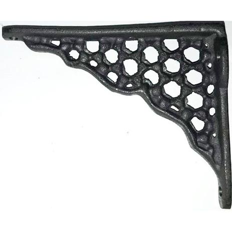 Suporte para prateleira em ferro fundido 12x16cm -ARTEINOXX - Kit com 2 unidades - Uniao é boa?