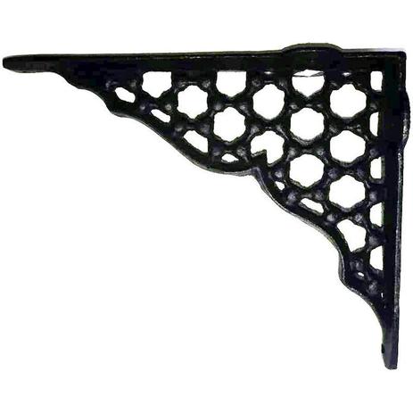 Suporte para prateleira em ferro fundido 20X27CM - ARTEINOXX - Kit com 2 unidades. - Fundicao santa barbara é boa?