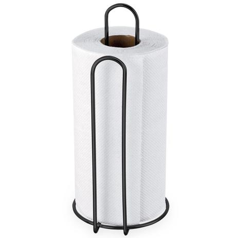 Suporte Para Rolos Porta Papel Toalha Aço Preto Passerini Menor preço em Suporte Para Rolos Porta Papel Toalha Aço Preto Passerini