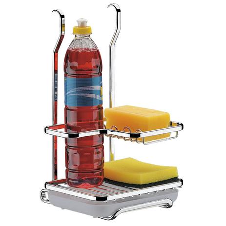 Suporte Para Sabão Detergente E Esponja 2020012 Brinox Menor preço em Suporte Para Sabão Detergente E Esponja 2020012 Brinox