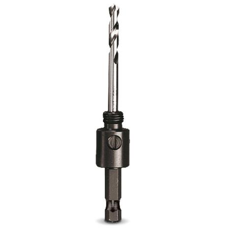 Suporte para serra copo de 14 à 30 mm com encaixe sextavado de 3/8” - Starrett Menor preço em Suporte para serra copo de 14 à 30 mm com encaixe sextavado de 3/8” - Starrett