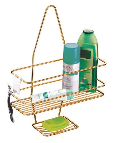Suporte para Shampoo/Sabonete de Registro com Gancho Móvel - Rose Gold Future é ruim? Suporte para Shampoo/Sabonete de Registro com Gancho Móvel - Rose Gold Future é boa?