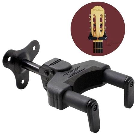 Suporte Para Violão e Guitarra Parede com Trava Automatica AGS - IBOX Menor preço em Suporte Para Violão e Guitarra Parede com Trava Automatica AGS - IBOX