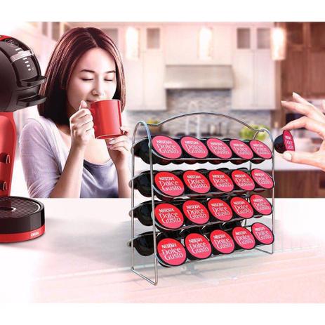 Suporte Porta 40 Cápsulas Cafe Dolce Gusto - Milani REDONDA - Plug Lar é ruim? Suporte Porta 40 Cápsulas Cafe Dolce Gusto - Milani REDONDA - Plug Lar é boa?