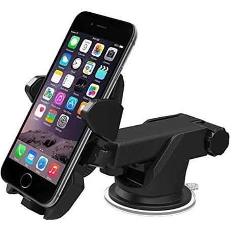 Suporte Porta Celular De Carro Trava Automática Resistente - Store 7D Menor preço em Suporte Porta Celular De Carro Trava Automática Resistente - Store 7D