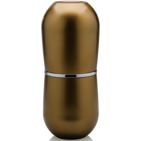 Suporte Porta Escova Creme Dental De Tampa Bancada Banheiro Dourado Menor preço em Suporte Porta Escova Creme Dental De Tampa Bancada Banheiro Dourado