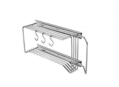 Suporte Porta Espetos Lateral 6171 Cromado Masutti Copat Menor preço em Suporte Porta Espetos Lateral 6171 Cromado Masutti Copat