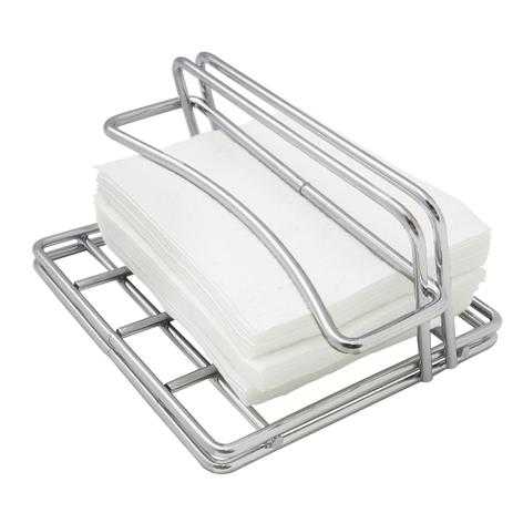 Suporte Porta Guardanapos Organizador De Bancada Cromado - Brinox Menor preço em Suporte Porta Guardanapos Organizador De Bancada Cromado - Brinox