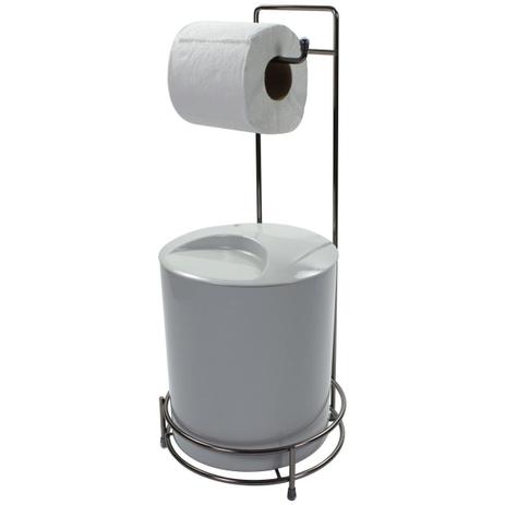 Suporte Porta Papel Higiênico Ônix Lixeira 5 Litros Banheiro - Wp connect é boa?