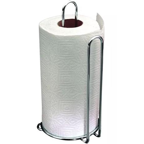 Suporte Porta Rolo De Papel Toalha Vertical Cozinha Aço - Zanline Menor preço em Suporte Porta Rolo De Papel Toalha Vertical Cozinha Aço - Zanline