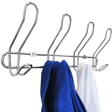 Suporte Porta Roupa Toalhas Cabide Multiuso Cabideiro Parede - Zanline Menor preço em Suporte Porta Roupa Toalhas Cabide Multiuso Cabideiro Parede - Zanline