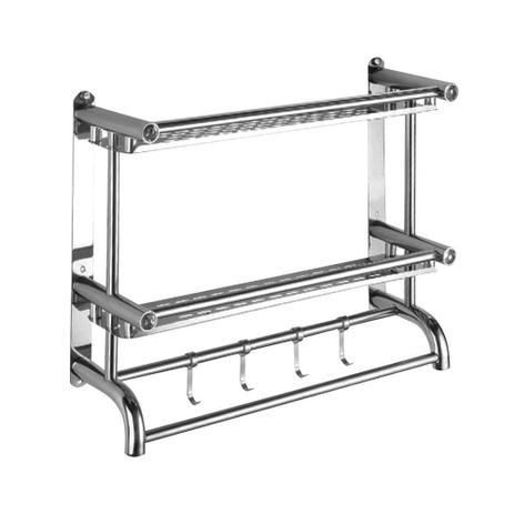 Suporte Porta Toalha Rosto Mãos Toalheiro Barra Aço Inox - MAGMA Menor preço em Suporte Porta Toalha Rosto Mãos Toalheiro Barra Aço Inox - MAGMA