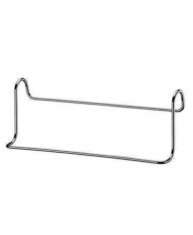Suporte porta toalha toalheiro de box 45cm sem furos - Future Menor preço em Suporte porta toalha toalheiro de box 45cm sem furos - Future