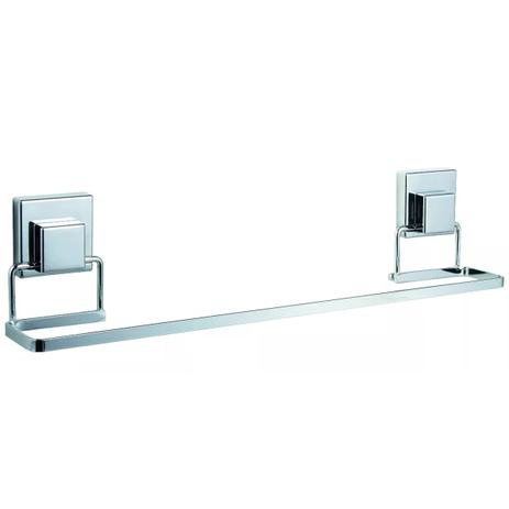 Suporte Porta Toalha Toalheiro Duplo 60cm Cromado De Ventosa - Ou Menor preço em Suporte Porta Toalha Toalheiro Duplo 60cm Cromado De Ventosa - Ou
