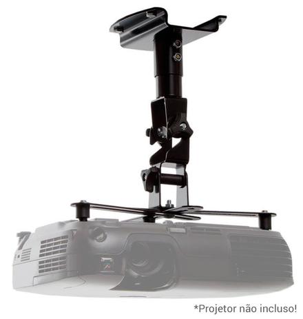 Suporte Projetor Teto e Parede - Preto - Articulado e com Extensão - Brasforma SBRP756 - Diversos Menor preço em Suporte Projetor Teto e Parede - Preto - Articulado e com Extensão - Brasforma SBRP756 - Diversos