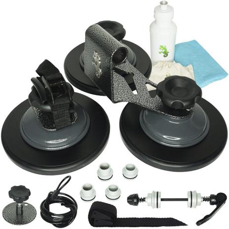 Suporte Rack Trans Bike Bicicleta Teto Carro Ventosa Vácuo Universal Gecko Racks Ecco Kit Completo Menor preço em Suporte Rack Trans Bike Bicicleta Teto Carro Ventosa Vácuo Universal Gecko Racks Ecco Kit Completo
