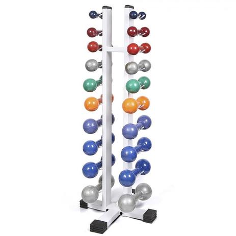 Suporte Torre Para 20 Halteres - Natural fitness Menor preço em Suporte Torre Para 20 Halteres - Natural fitness
