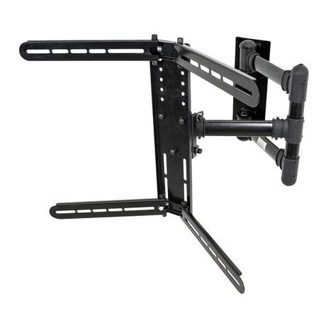 Suporte Triarticulado Multivisão STPA700-PR com inclinação para TV de 32 a 70 polegadas - Multivisao Menor preço em Suporte Triarticulado Multivisão STPA700-PR com inclinação para TV de 32 a 70 polegadas - Multivisao
