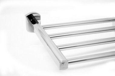 Suporte Triplo De Toalha Com Acabamento Oval - Chrome Menor preço em Suporte Triplo De Toalha Com Acabamento Oval - Chrome