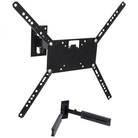 Suporte TV Multivisão Super HD Combo Articulado Com Inclinação + Suporte Para Dvd Sky e Blu Ray Menor preço em Suporte TV Multivisão Super HD Combo Articulado Com Inclinação + Suporte Para Dvd Sky e Blu Ray