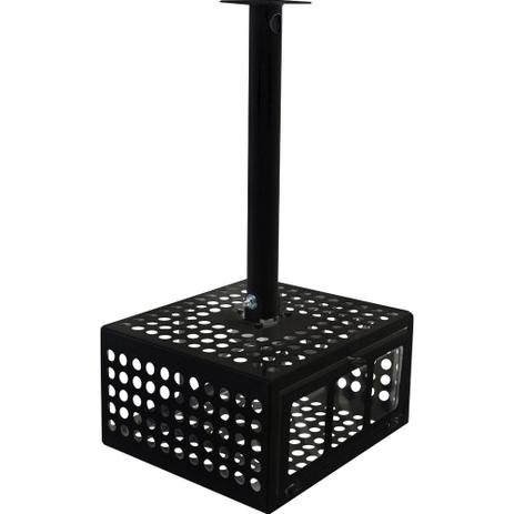 Suporte Universal de Teto Gaiola Antifurto p/ Projetor c/ Inclinação MULTI-P-GAIOLA - Multivisão Menor preço em Suporte Universal de Teto Gaiola Antifurto p/ Projetor c/ Inclinação MULTI-P-GAIOLA - Multivisão