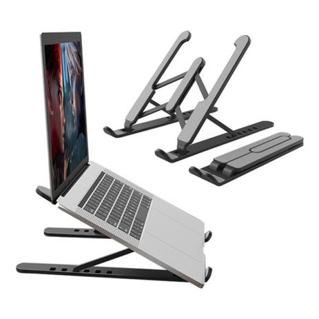 Suporte Universal Notebook Regulação Altura Dobrável Ajustável - Prospecta Deals Menor preço em Suporte Universal Notebook Regulação Altura Dobrável Ajustável - Prospecta Deals