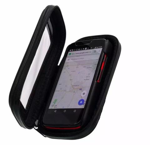 Suporte Universal Para Gps Celulares 5.5 360º Para Moto - Tomate Menor preço em Suporte Universal Para Gps Celulares 5.5 360º Para Moto - Tomate