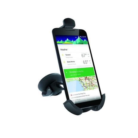 Suporte veicular com ventosa para Smartphone e GPS - Isound Menor preço em Suporte veicular com ventosa para Smartphone e GPS - Isound