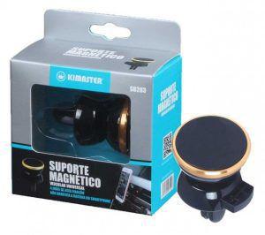 Suporte Veicular Magnético Universal (SU103) - Kimaster - Avanço Menor preço em Suporte Veicular Magnético Universal (SU103) - Kimaster - Avanço