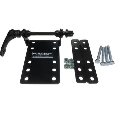 Suporte Veicular Transbike Eixo 9mm Mini Rack para Bicicletas - Altmayer AL-241 Menor preço em Suporte Veicular Transbike Eixo 9mm Mini Rack para Bicicletas - Altmayer AL-241