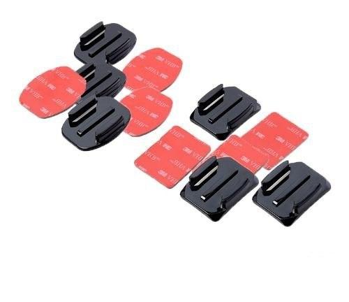 Suportes Adesivos Curvos e Planos GoPro HERO3 Menor preço em Suportes Adesivos Curvos e Planos GoPro HERO3