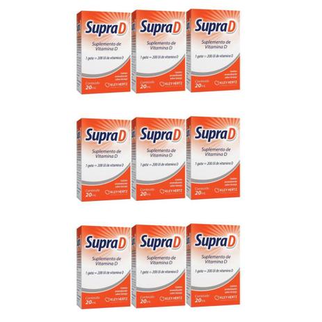 Supra D Suplemento De Vitamina D 3x20ml (Kit C/03) Menor preço em Supra D Suplemento De Vitamina D 3x20ml (Kit C/03)
