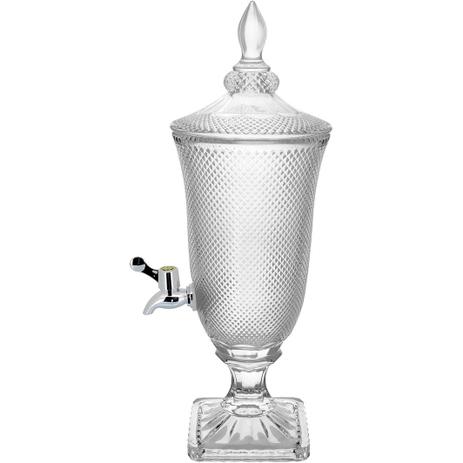 Suqueira Cooler Refresqueira 1,8L Vidro Transparente - Gs comercio Menor preço em Suqueira Cooler Refresqueira 1,8L Vidro Transparente - Gs comercio