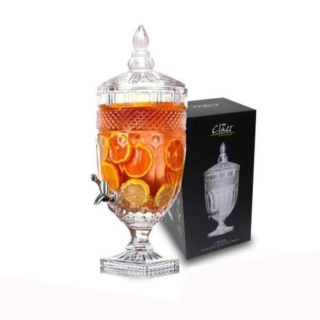 Suqueira Cristal com Torneira 4,5 Litros Class Home Menor preço em Suqueira Cristal com Torneira 4,5 Litros Class Home