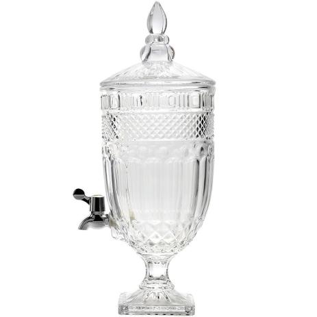 Suqueira Cristal Com Torneira 4,5l Class Home Menor preço em Suqueira Cristal Com Torneira 4,5l Class Home