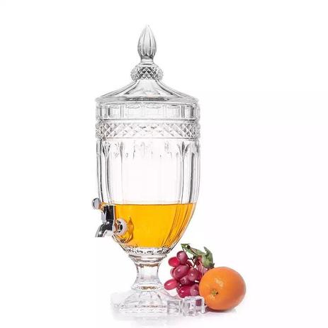 Suqueira de Vidro Cristal 3 litros 1042 LylHome Menor preço em Suqueira de Vidro Cristal 3 litros 1042 LylHome