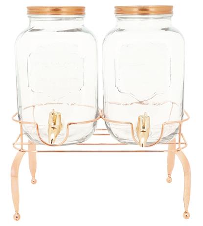 Suqueira Dupla Bronze 2 de 4 Litros - Mimostyle Menor preço em Suqueira Dupla Bronze 2 de 4 Litros - Mimostyle