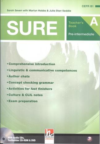 Sure pre-intermediate tb a + audio cd + dvd - Helbling languages Menor preço em Sure pre-intermediate tb a + audio cd + dvd - Helbling languages