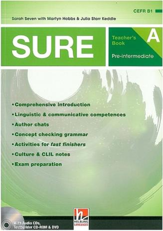 Sure pre-intermediate tb a split + audio cds + dvd - Helbling languages Menor preço em Sure pre-intermediate tb a split + audio cds + dvd - Helbling languages