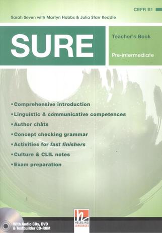 Sure pre-intermediate tb british english + 3 audio cds + dvd - testbuilder + cd-rom - Helbling languages Menor preço em Sure pre-intermediate tb british english + 3 audio cds + dvd - testbuilder + cd-rom - Helbling languages