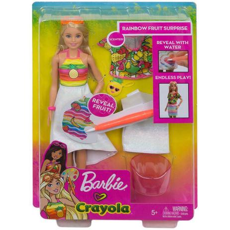Barbie crayola surpresa de frutas Clearance