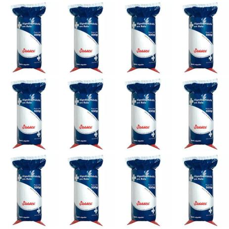 Sussex Algodão Rolo 500g (Kit C/12) Menor preço em Sussex Algodão Rolo 500g (Kit C/12)