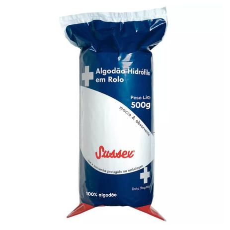 Sussex Algodão Rolo 500g Menor preço em Sussex Algodão Rolo 500g